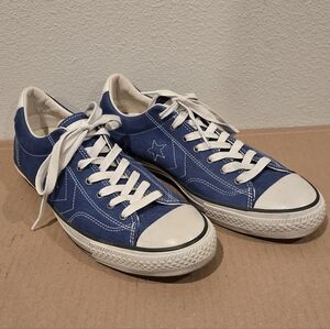 Converse X John Varvatos All STAR Leather Blue Men's 11.5 W 13.5